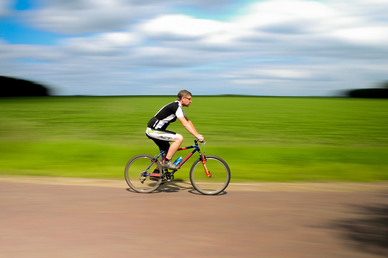 Hiking and biking trails in the area